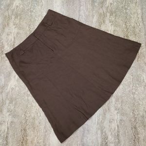 EDDIE BAUER LINEN SKIRT SIZE 12